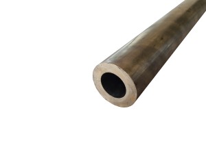 Tuleja brązowa Ø 31x8,5 mm, brąz RG7 - GOTOWY ODCINEK 56 mm 